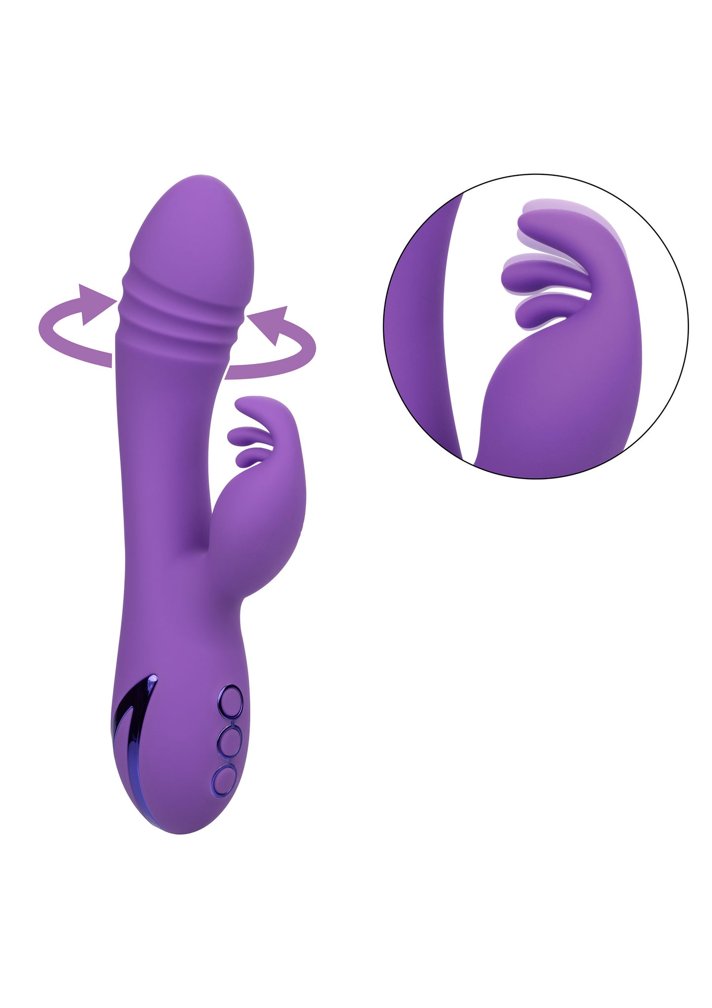 Vibratore rabbit doppio stimolatore vaginale clitoride West Coast Wave Rider
