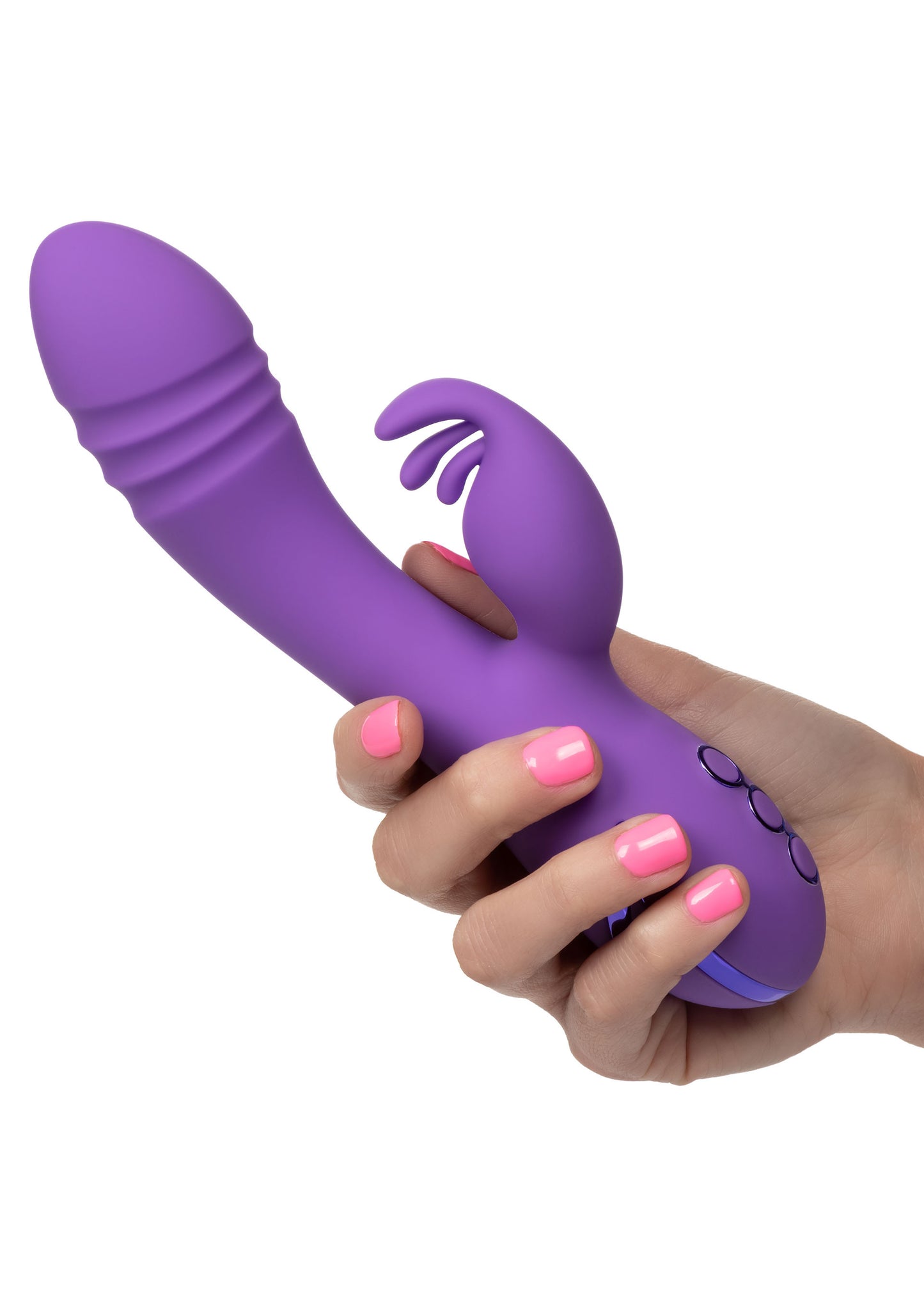 Vibratore rabbit doppio stimolatore vaginale clitoride West Coast Wave Rider