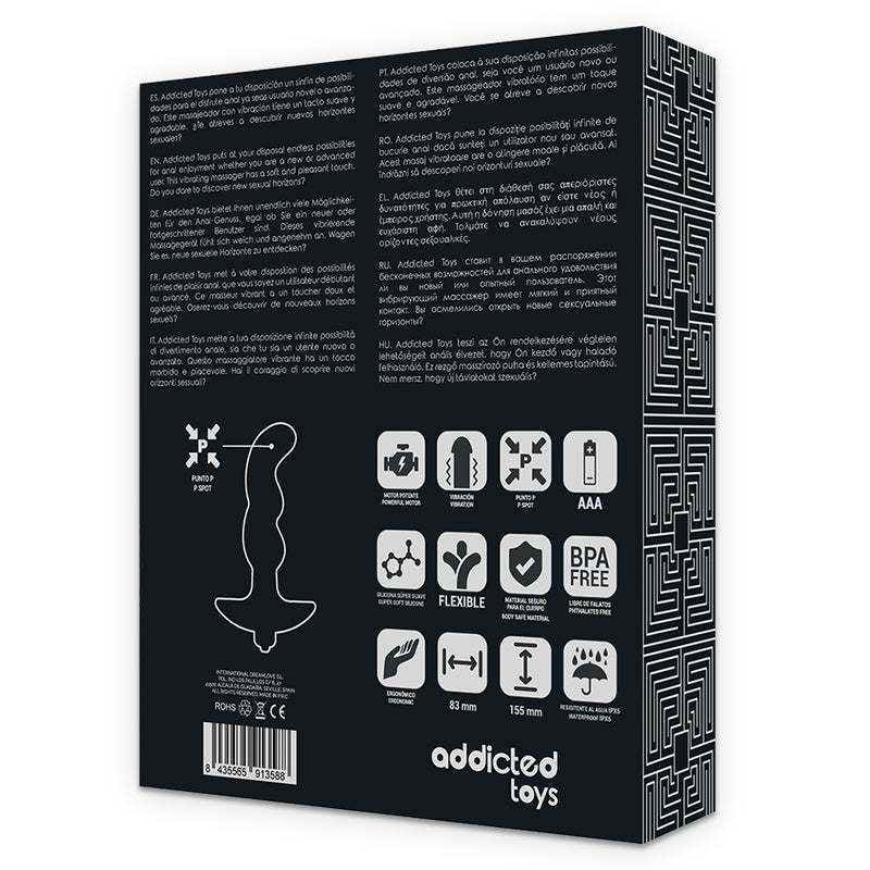 ADDICTED TOYS - Massaggiatore Anale Con Vibrazione