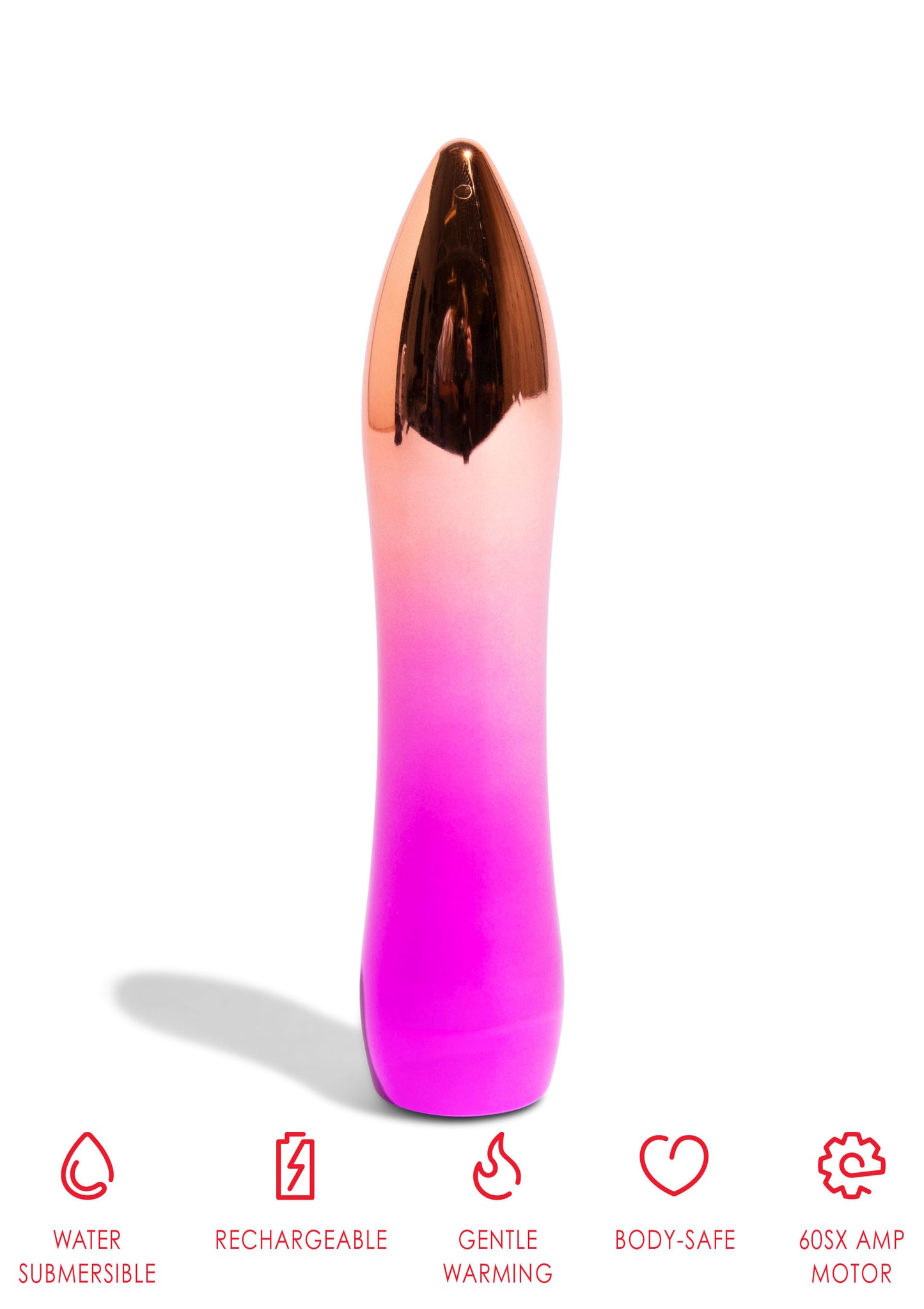Vibratore Aluminium 60SX AMP Bullet