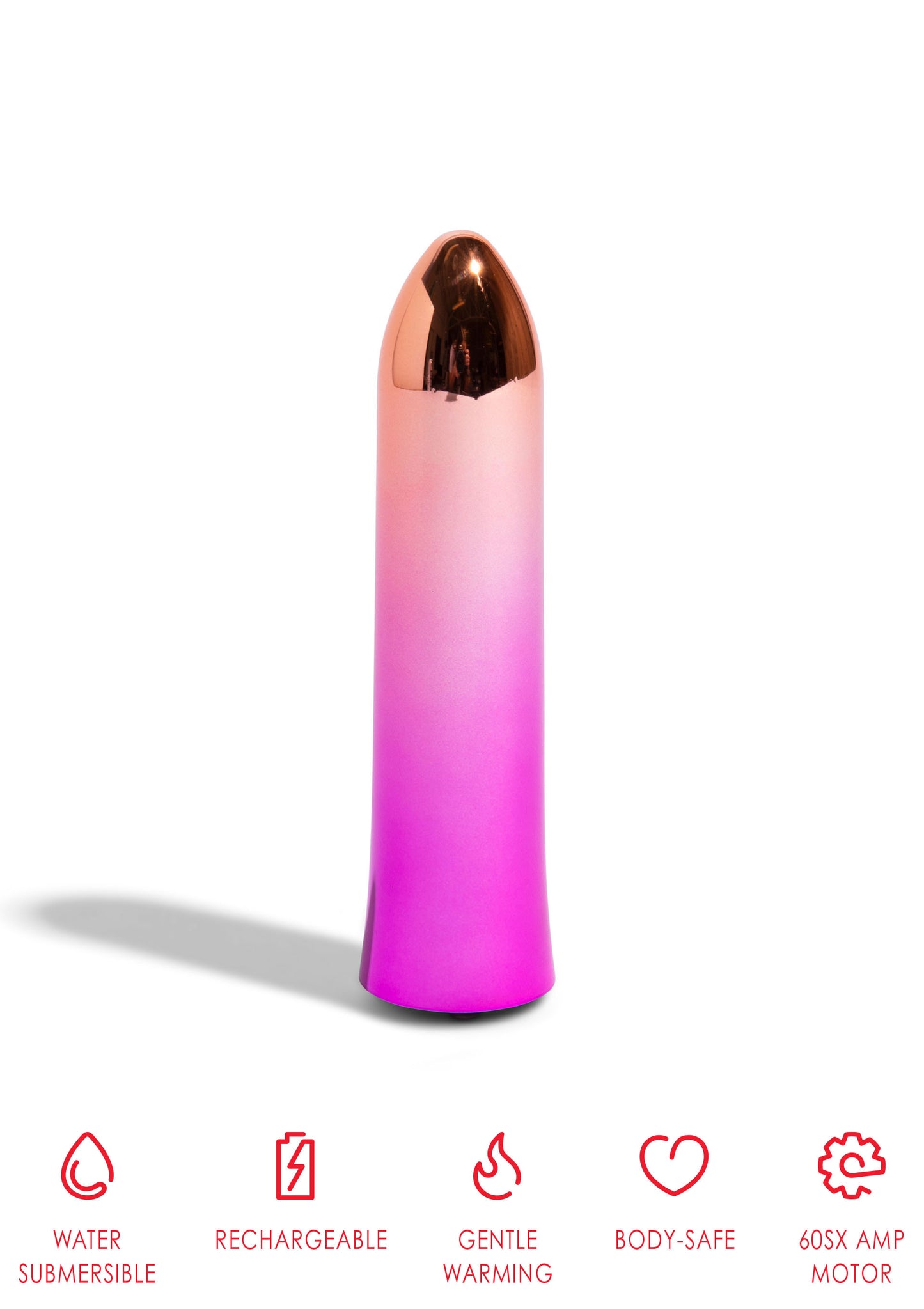 Vibratore mini Aluminium Point Bullet