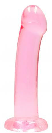 Dildo con ventosa rosa Non Realistic Dildo Suction Cup - Rosa 17 cm