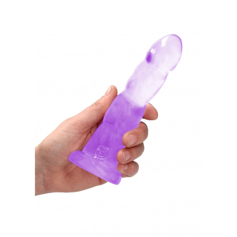 Dildo viola con ventosa Non Realistic Dildo Suction Cup -17 cm