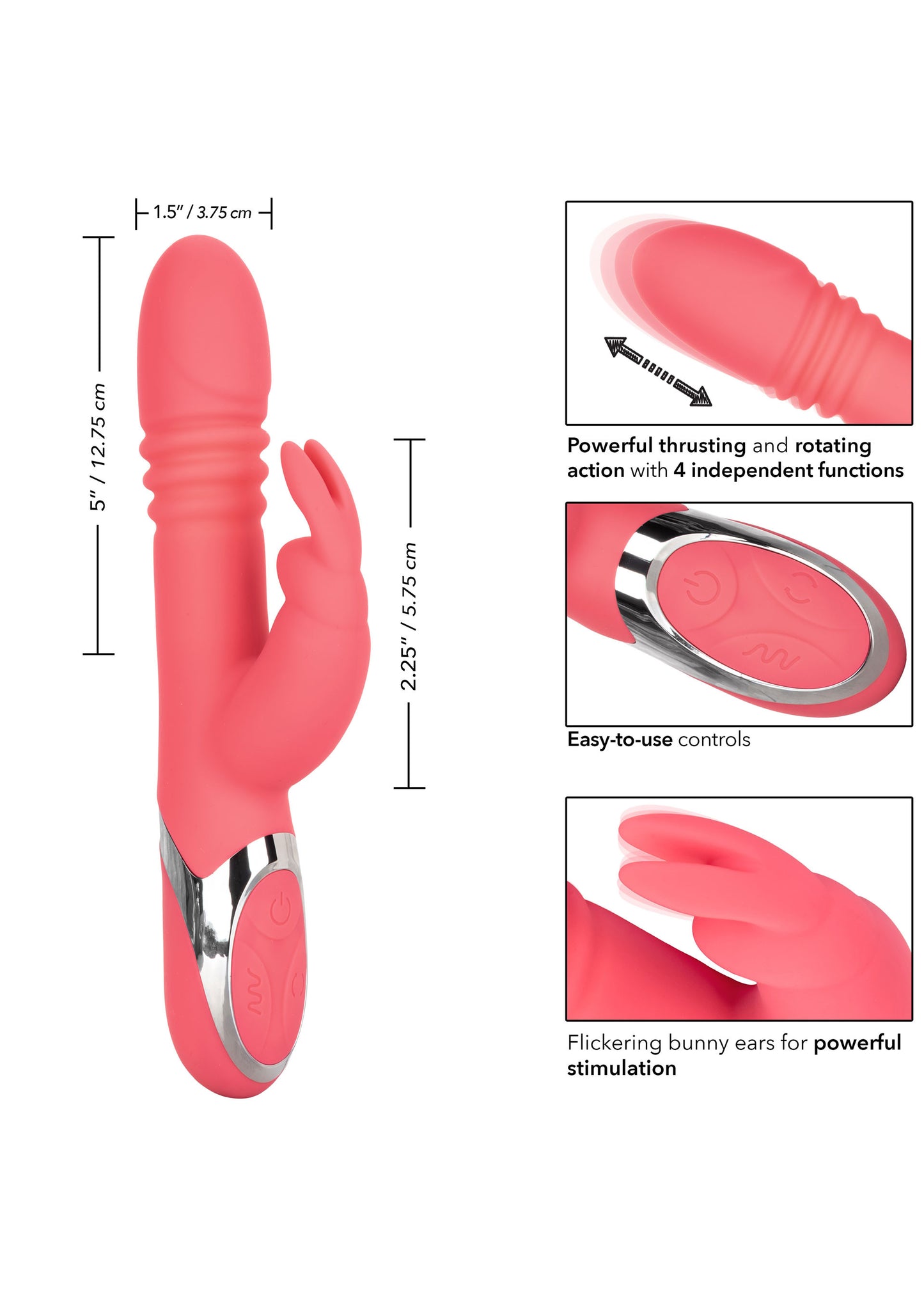 Vibratore up & dovn rabbit Enchanted Exciter