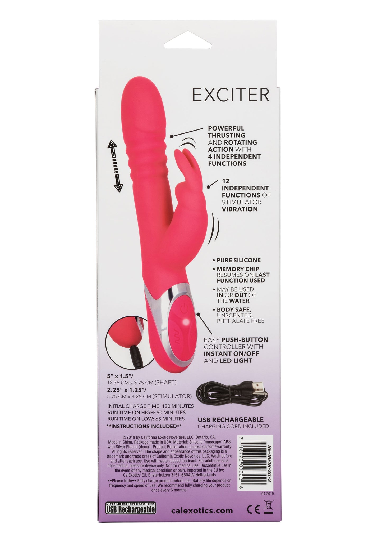 Vibratore up & dovn rabbit Enchanted Exciter