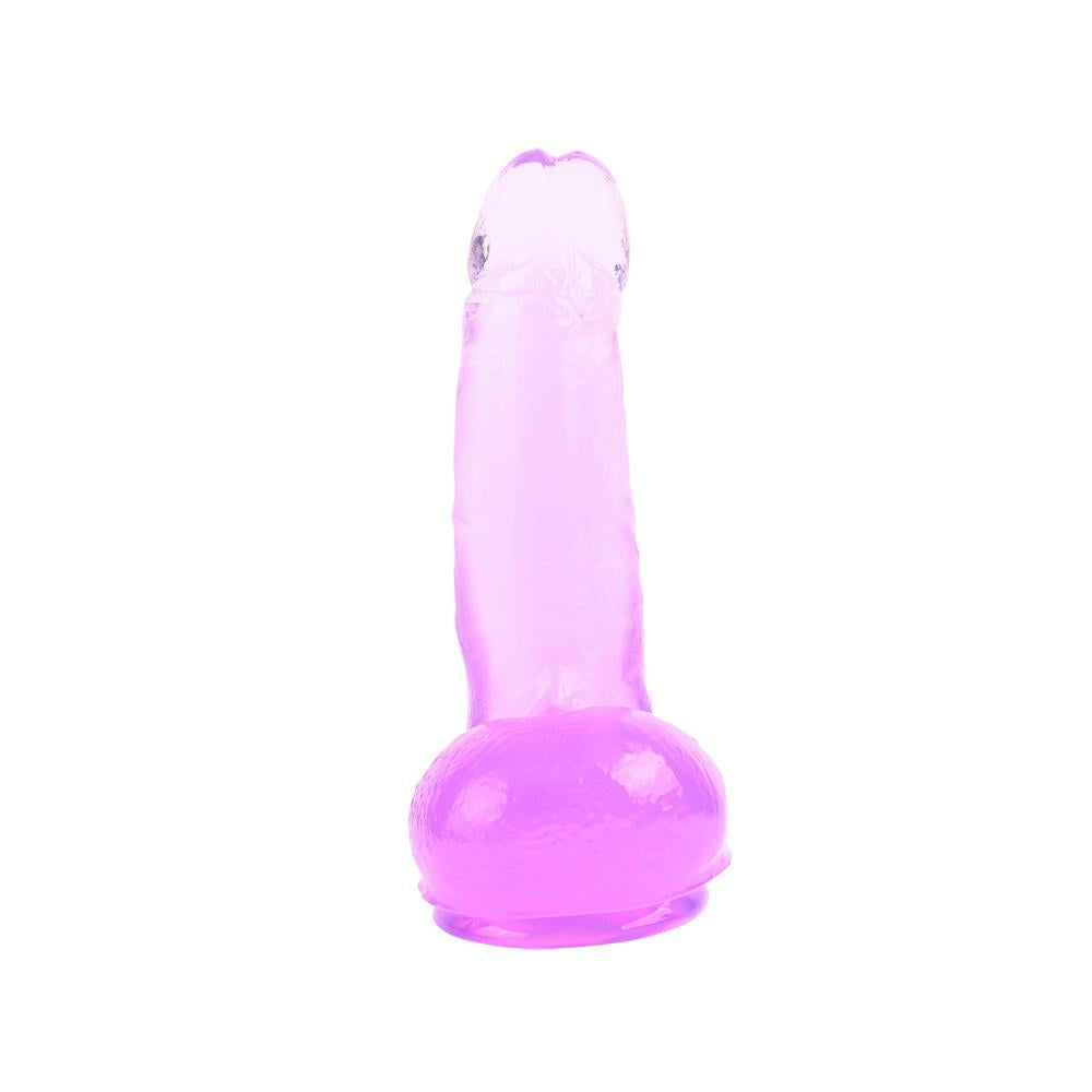 Fallo impermeabile jelly con ventosa dildo flessibile euphoria chisa novelties