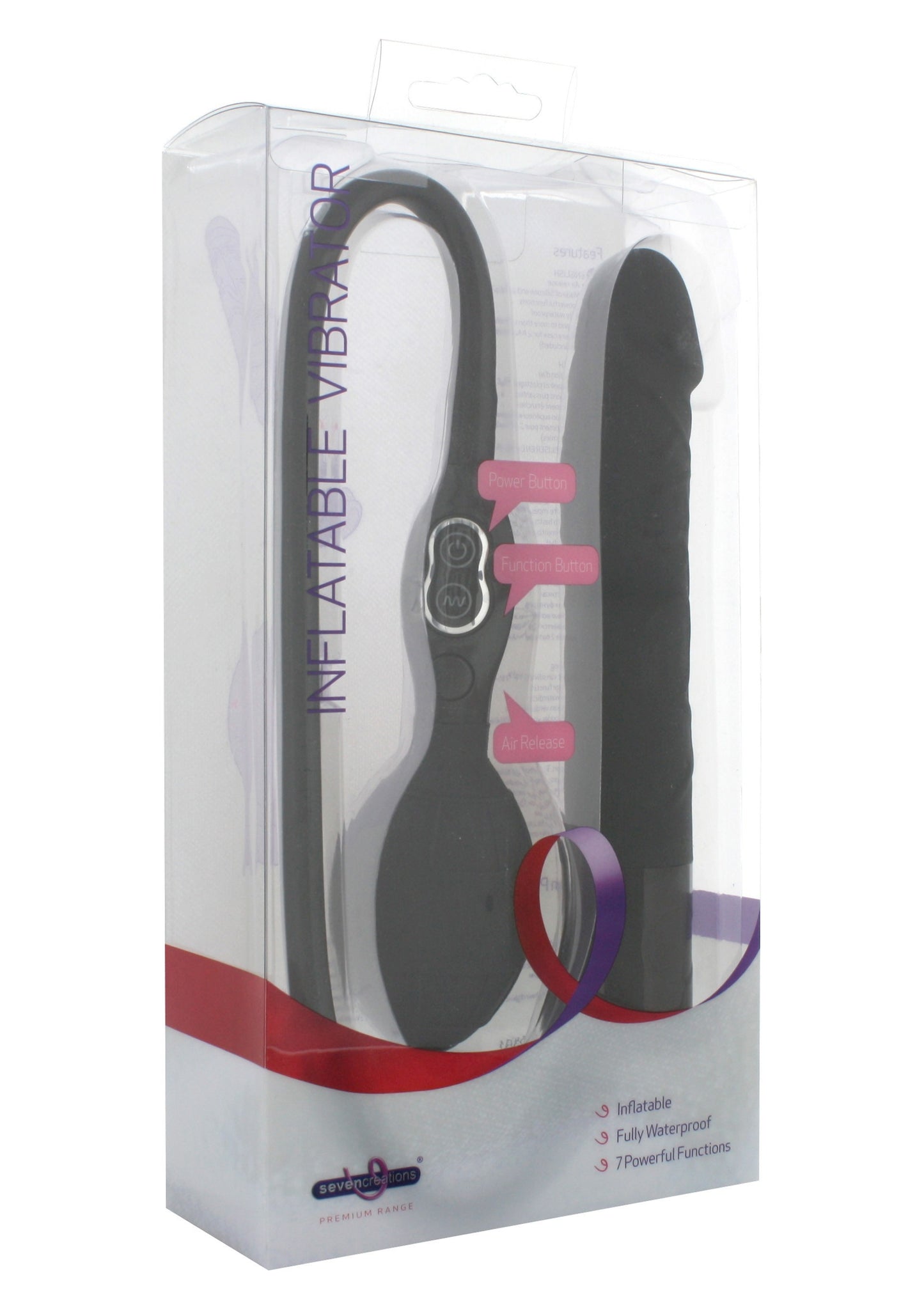 fallo realistico vibrante gonfiabile in silicone