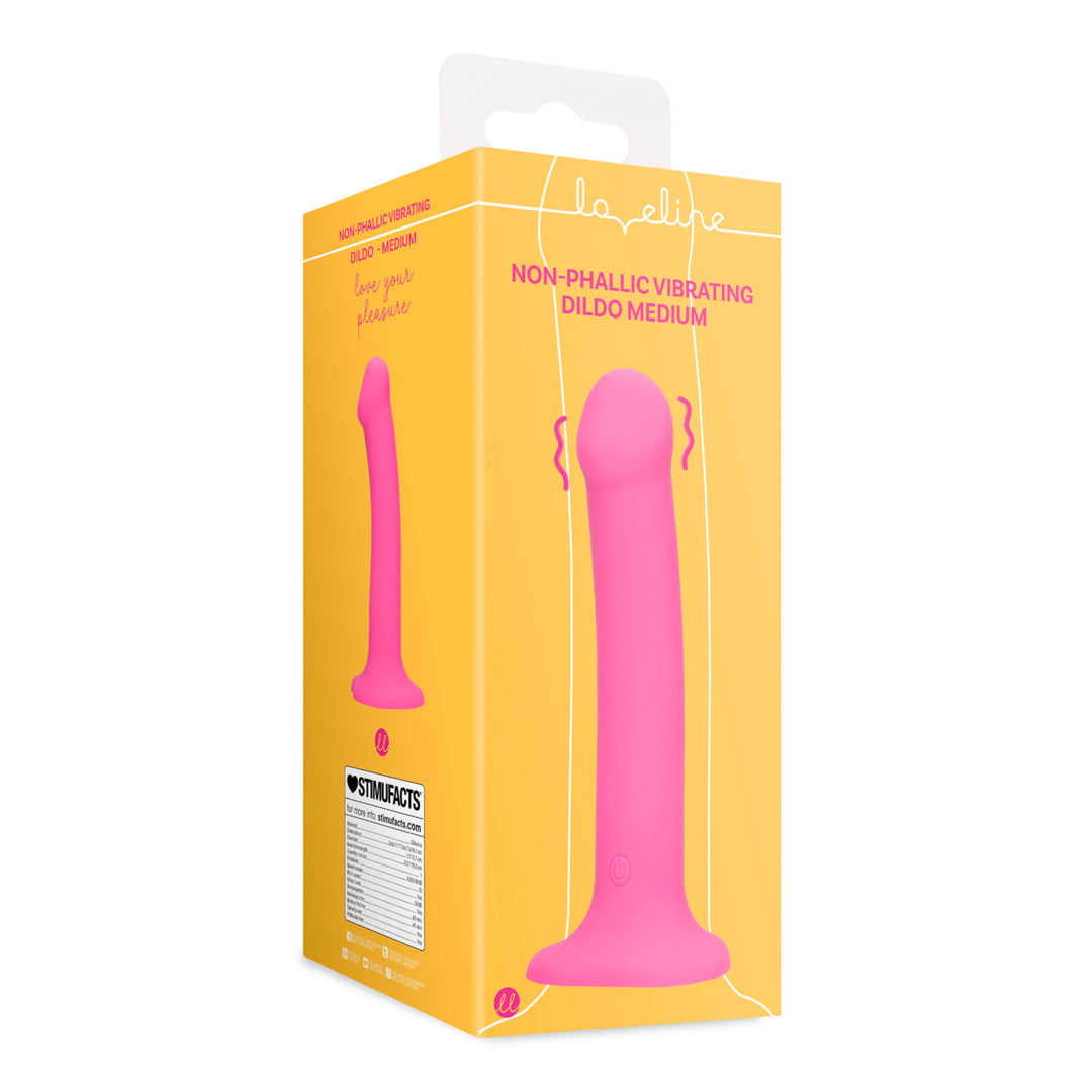 Fallo vibrante in silicone ricaricabile Loveline