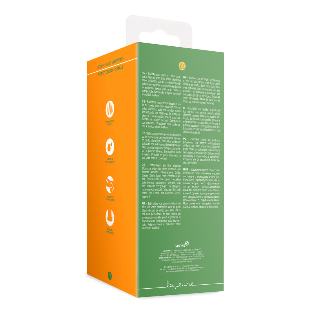 Fallo vibrante in silicone vibratore small Loveline