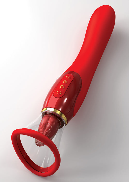 Vibratore con lingua Her Ultimate Pleasure Holiday