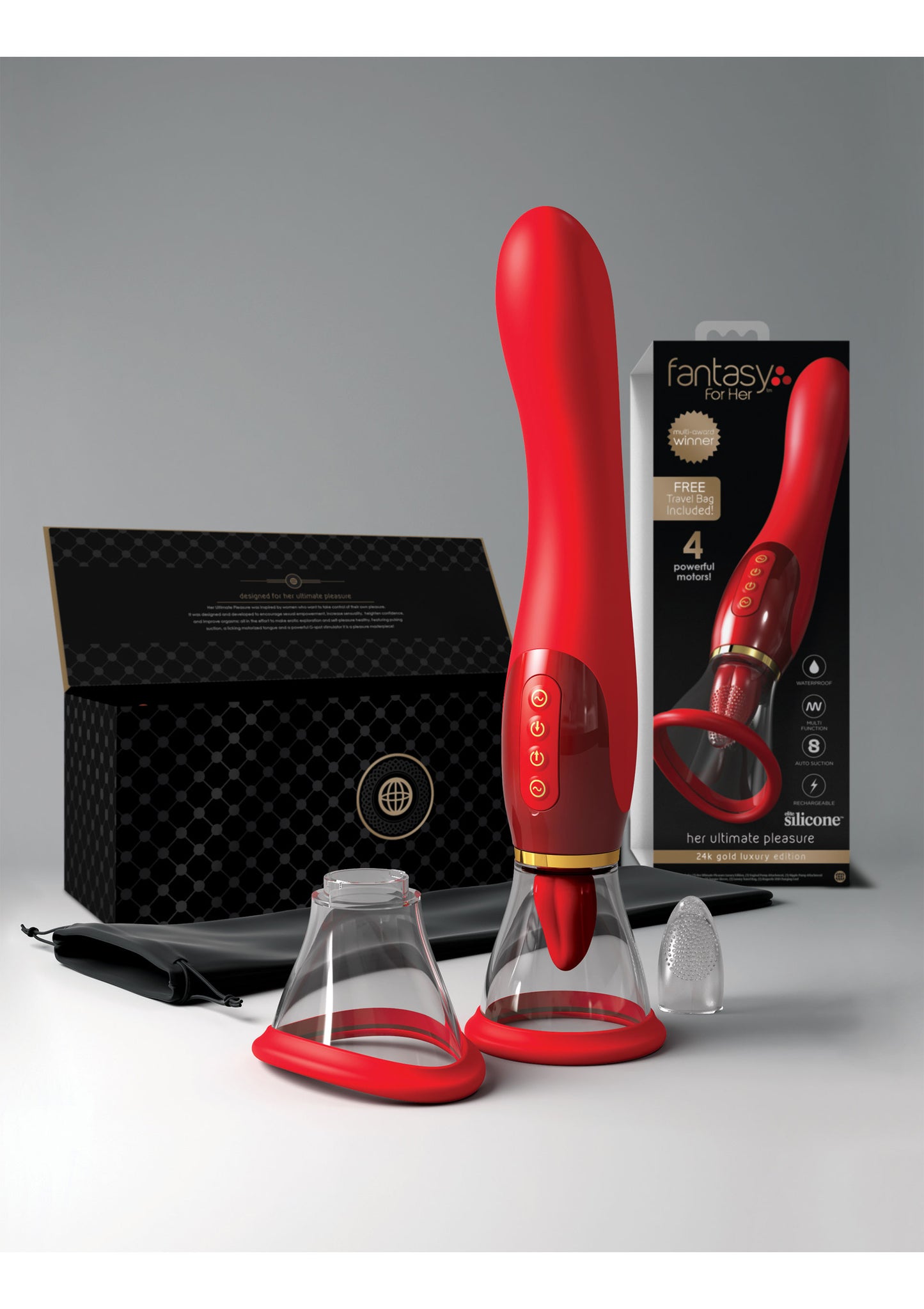 Vibratore con lingua Her Ultimate Pleasure Holiday