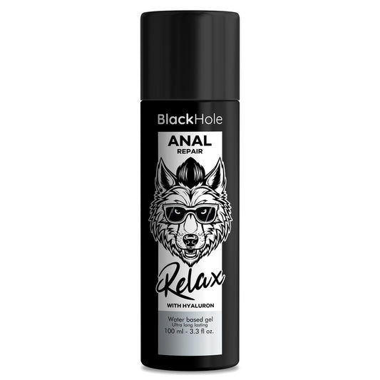 Lubrificante sessuale dilatatore anale a base d'acqua Black Hole 100 ml