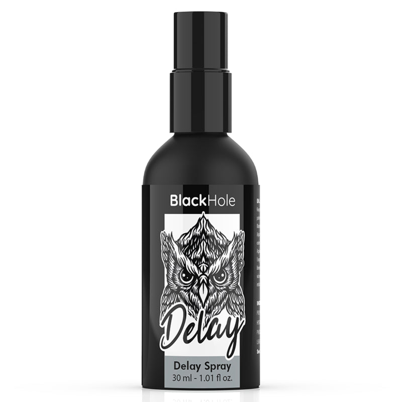 Lubrificante sparay ritardante a base d'acqua 30 ml Black Hole