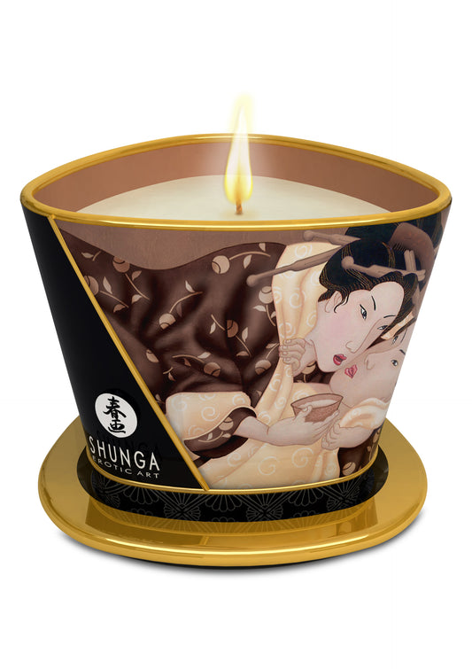 Candela olio da massaggio cioccolato Massage Candle 170ml