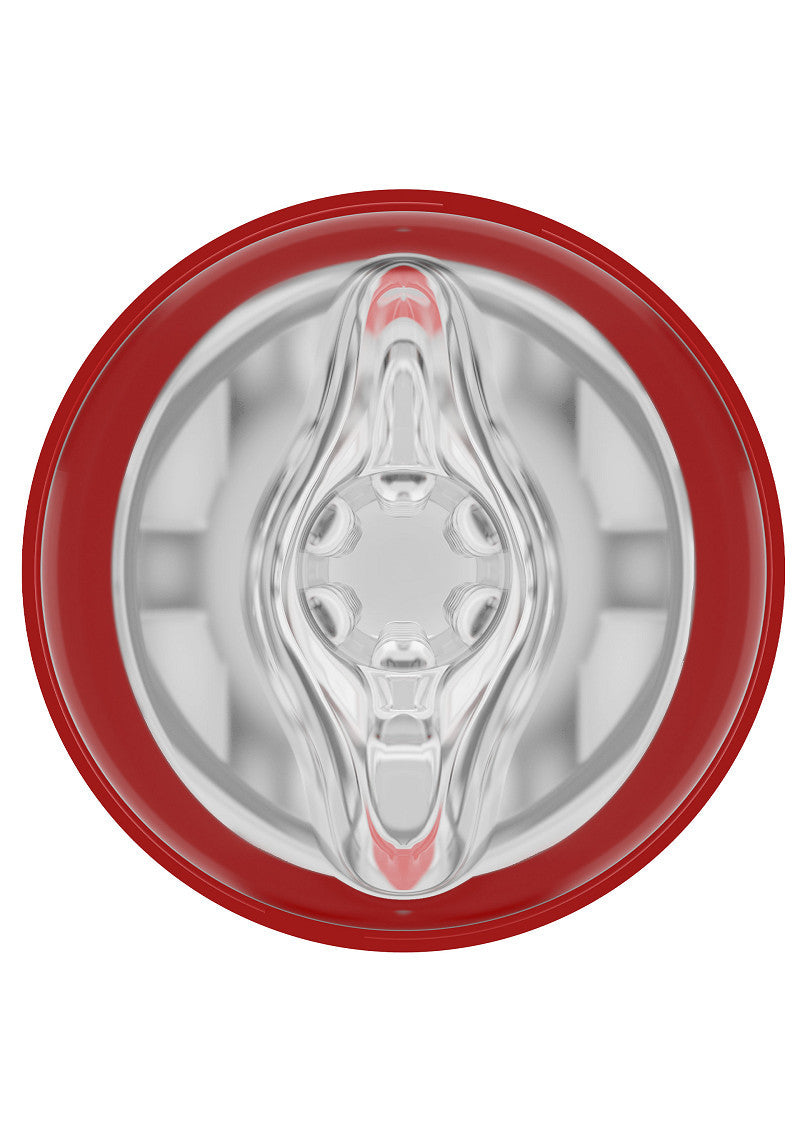 Masturbatore per pene vibrante ricaricabile Fusion X Quantum Hidden Desire
