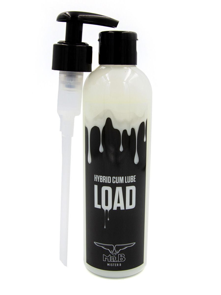 Lubrificante sessuale a base acqua e Silicone Mister B LOAD 250ml