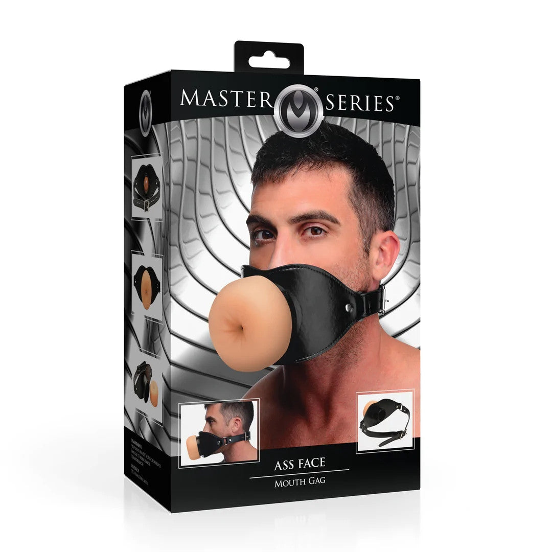 Morso masturbatore ano realistico regolabile accessorio fetish Master series