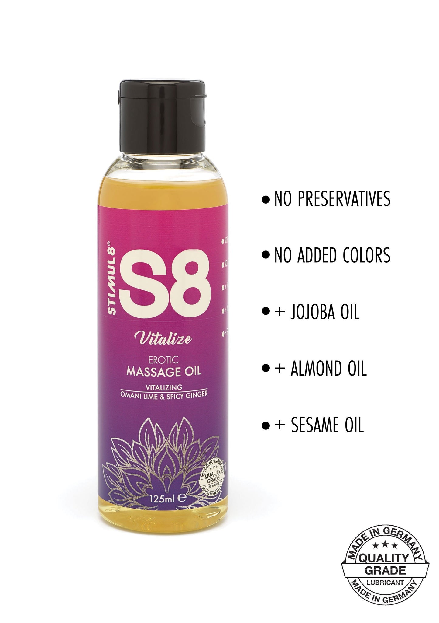 olio per massaggi massage oil 125 ml vitalize