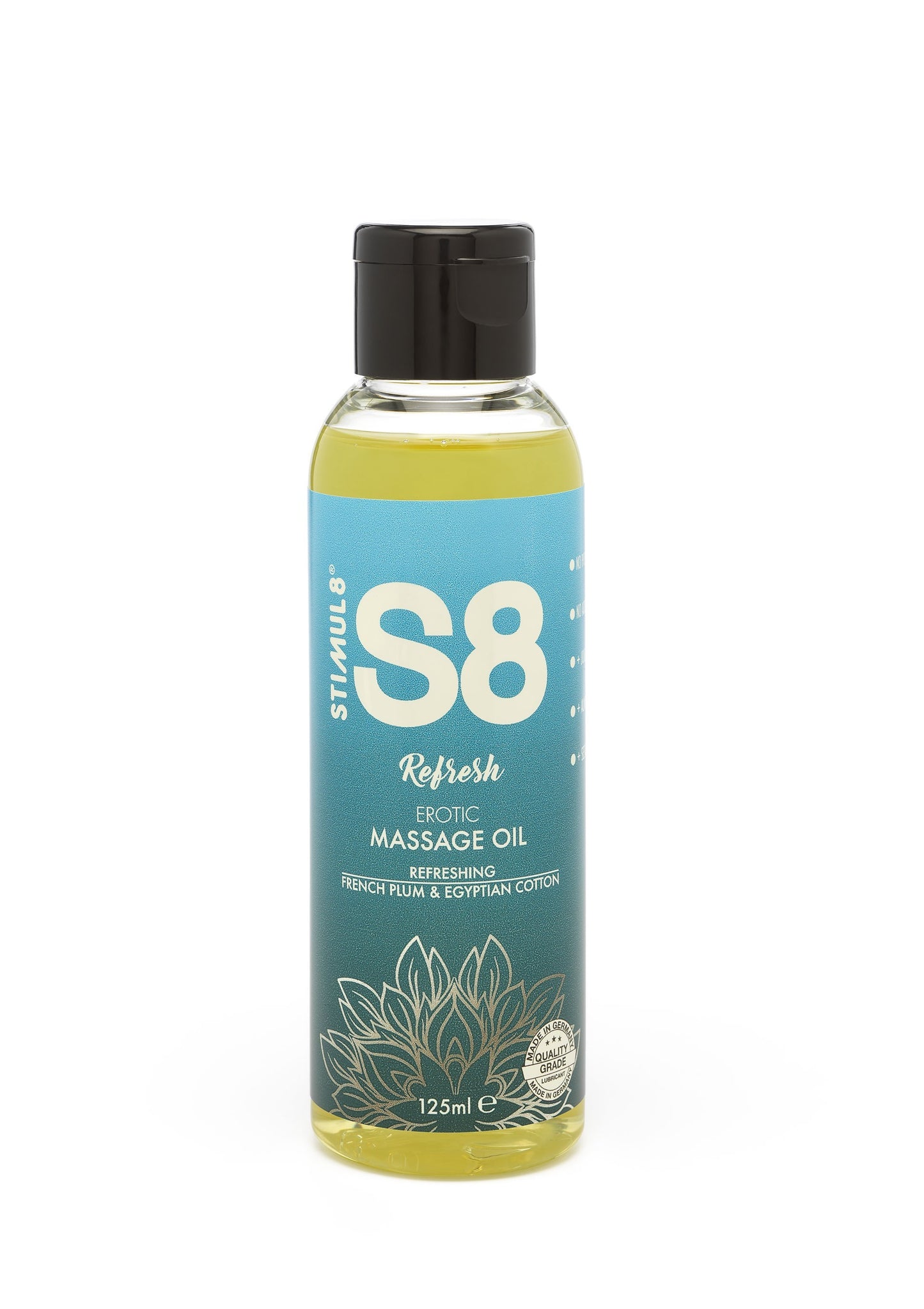 olio per massaggi sensuale erotico s8 125 ml refresh