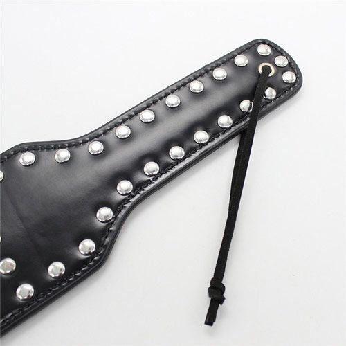 Paletta heart paddle black sculacciatore frusta frustino bondage fetisck spanker