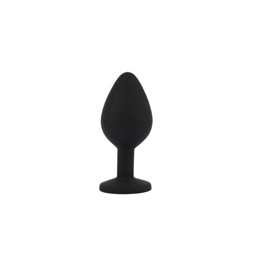 Plug anale booty fantasy con gemma in silicone chisa novelties