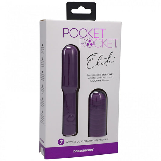 Vibratore viola Pocket Rocket Elite
