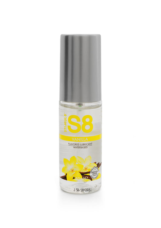 Lubrificante aroma vaniglia vaginale anale a base acqua S8 WB Flavored Lube 50ml