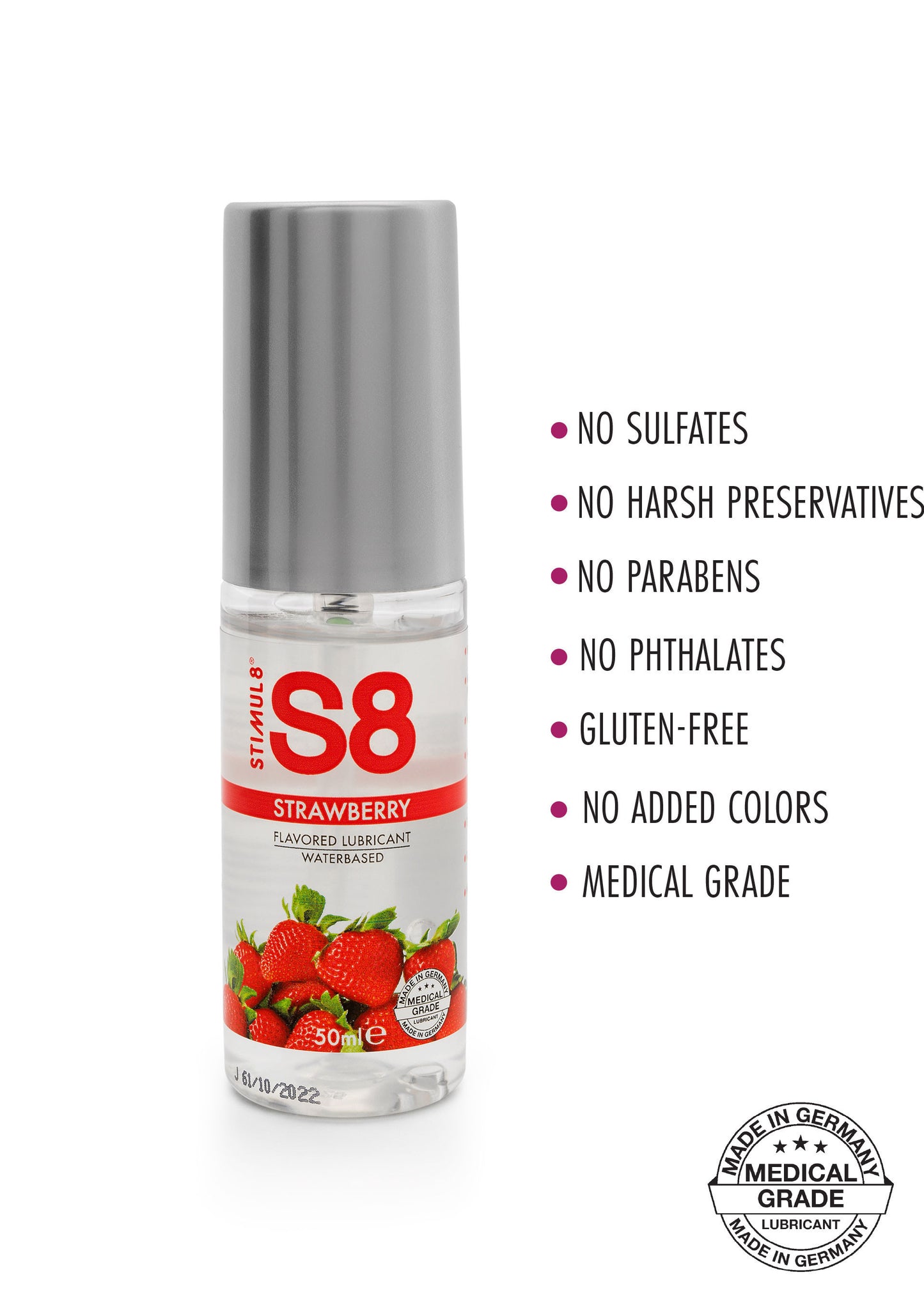 Lubrificante Fragola S8 WB Flavored Lube 50ml