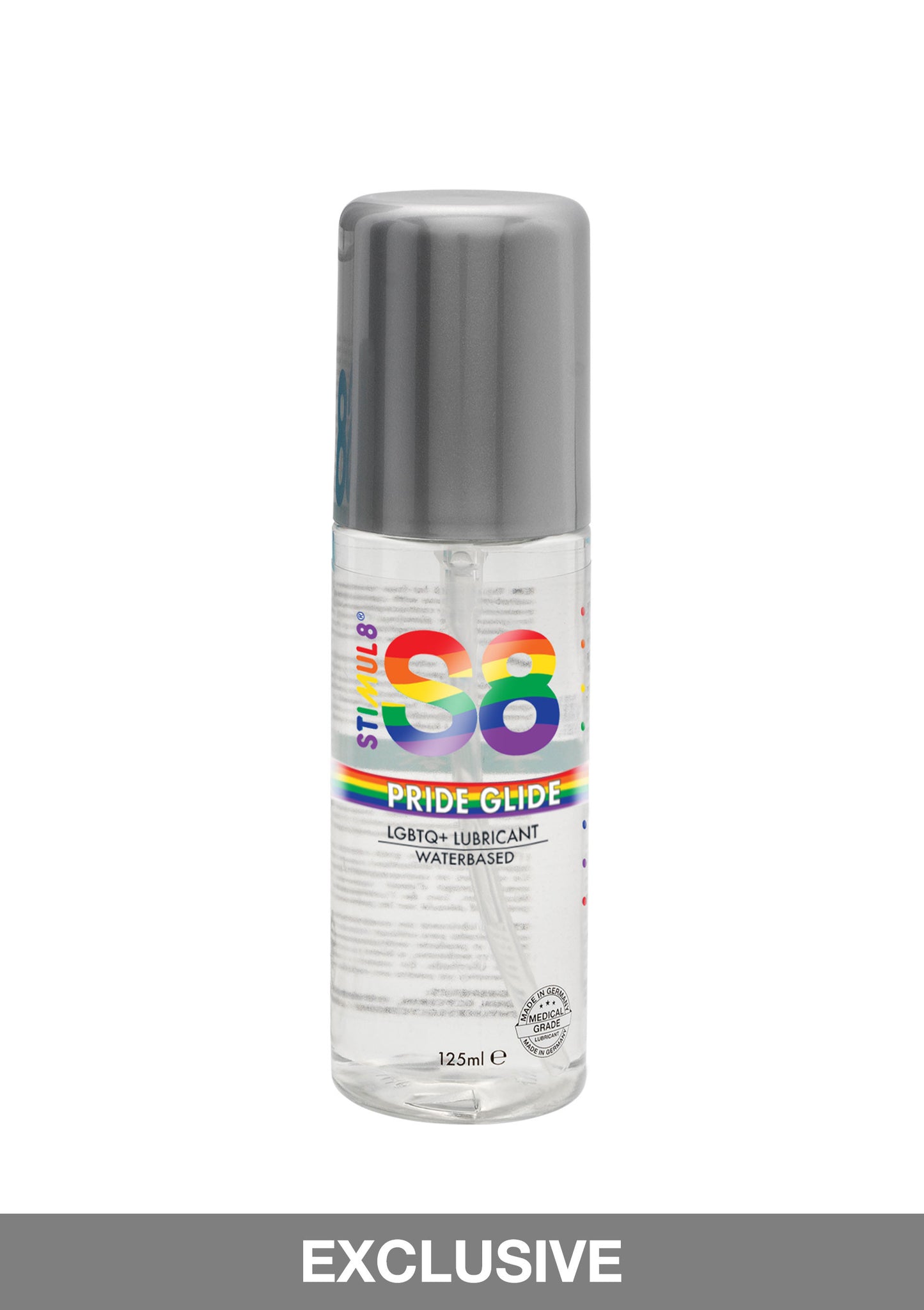Lubrificante intimo a base acqua S8 WB Pride Glide Lube 125ml