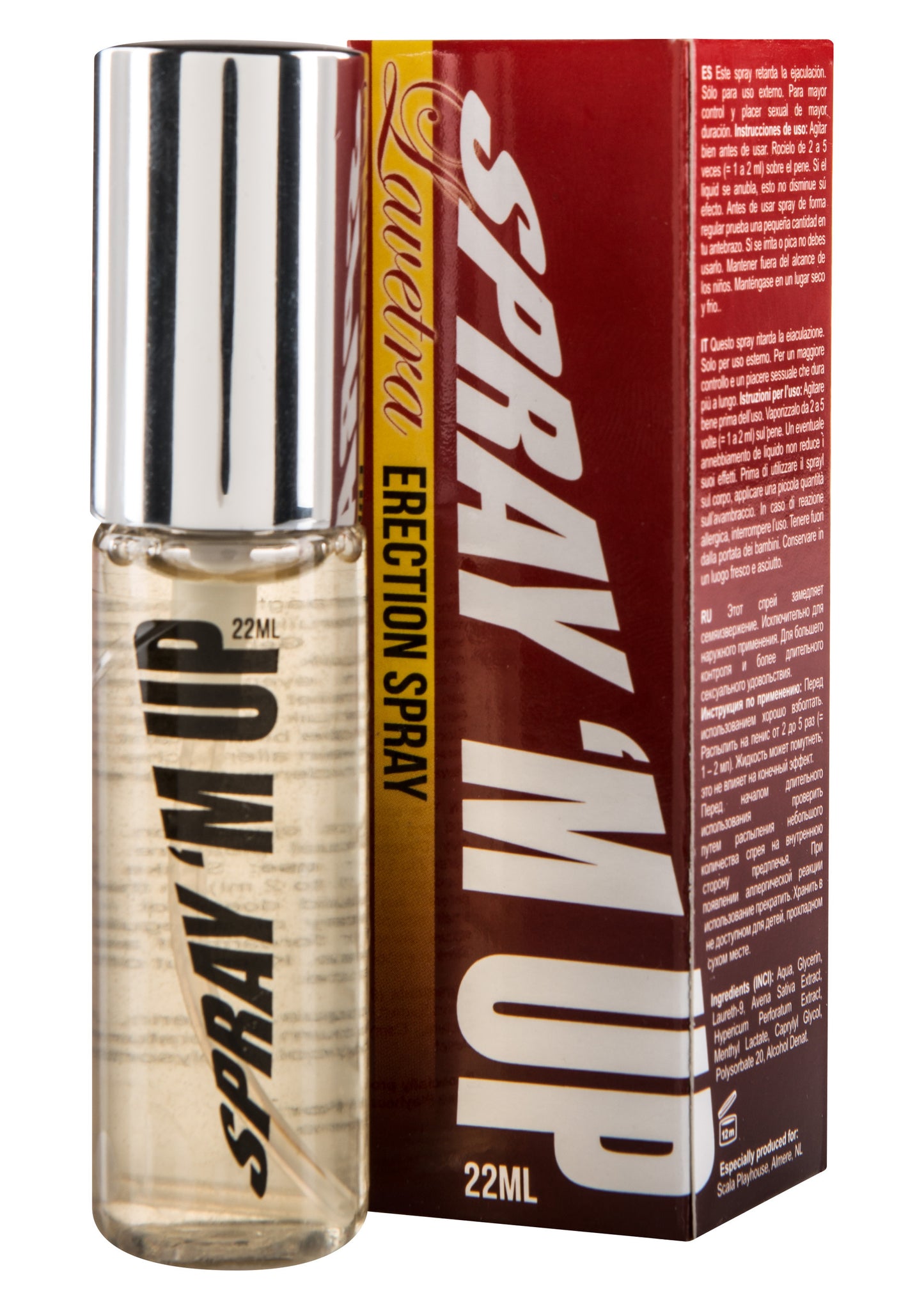Spray 'M Up Lavetra 22ml spray ritardante
