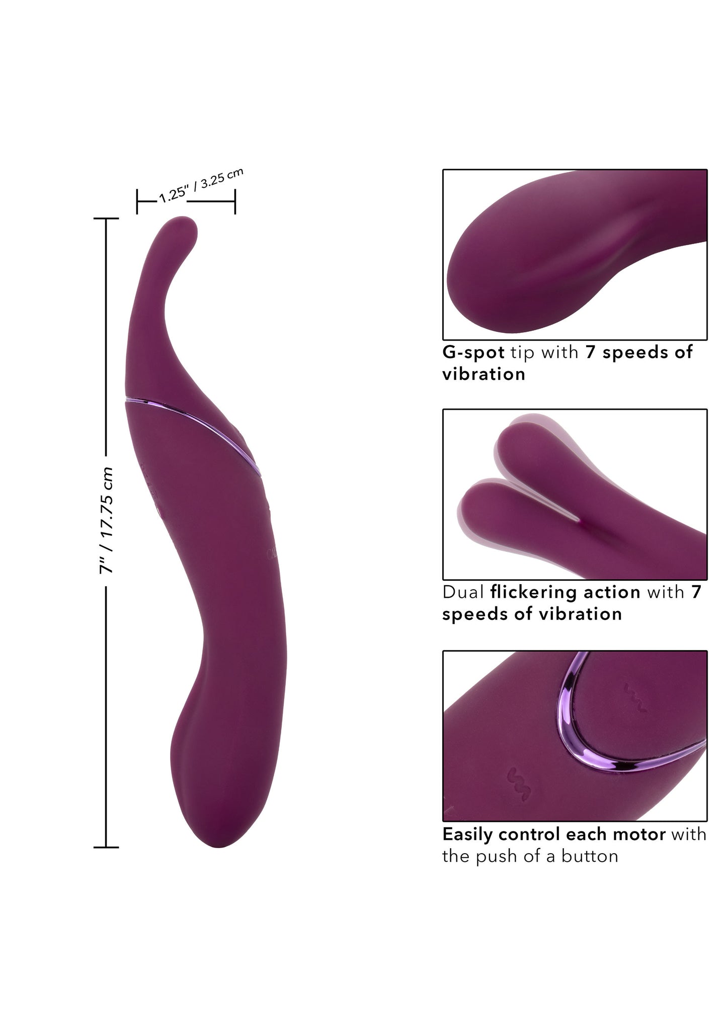 Vibratore vaginale stimola clitoride Tempt And Tease Sass