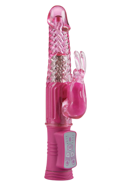 Vibratore vaginale rabbit Thrilling Thumper Bunny Rosa