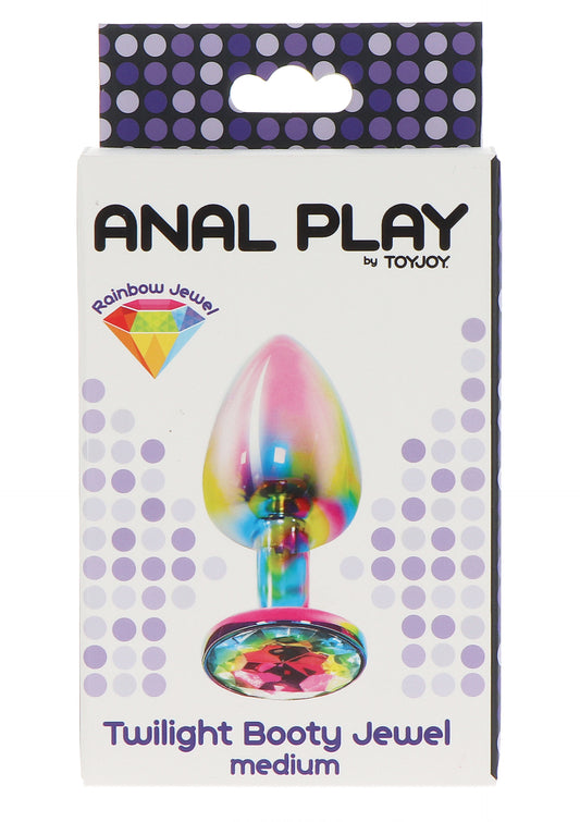 Plug anale in metallo Twilight Booty Jewel Medium