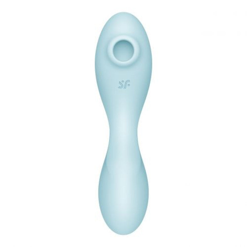 Vibratore Curvy Trinity 5+ azzurro