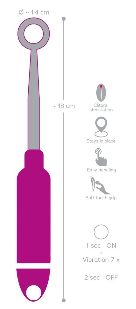 vibratore per clitoride Clit Stimulation Loop von You2Toys
