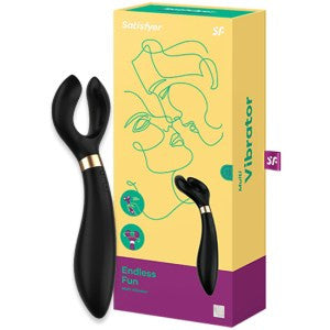 Vibratore per coppia Satisfyer Partner Multifun 3 Black
