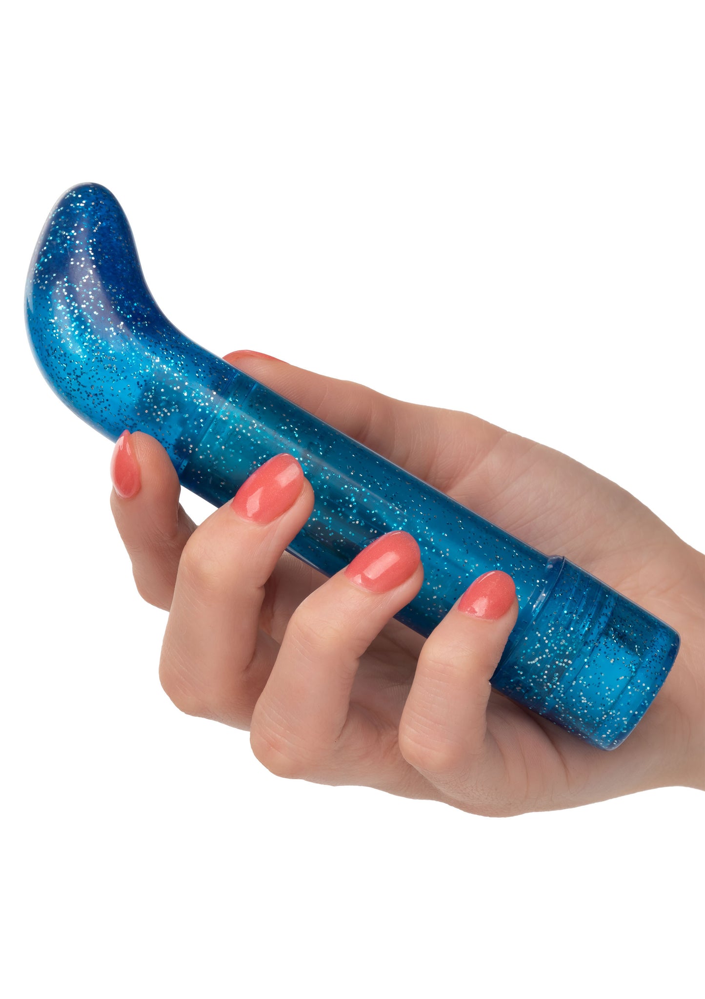 Vibratore punto g blu Sparkle Mini G-Vibe