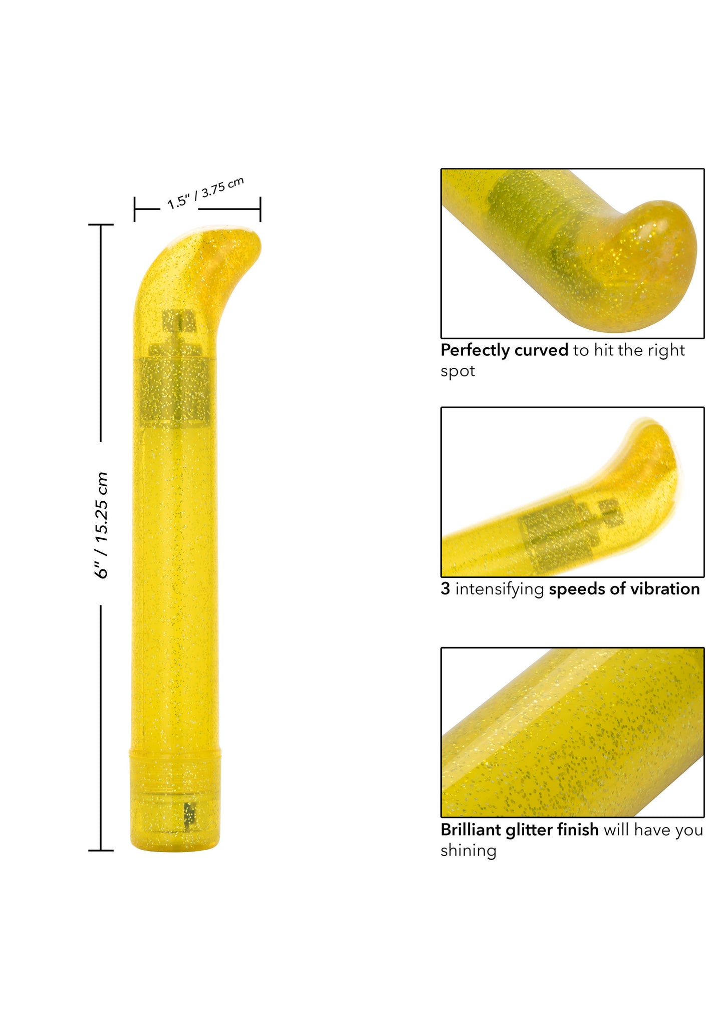 Vibratore punto g Sparkle Slim G-vibe