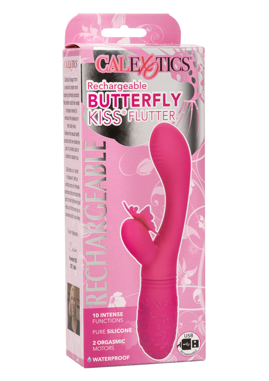 Vibratore rabbit Butterfly Kiss Flutter fucsia