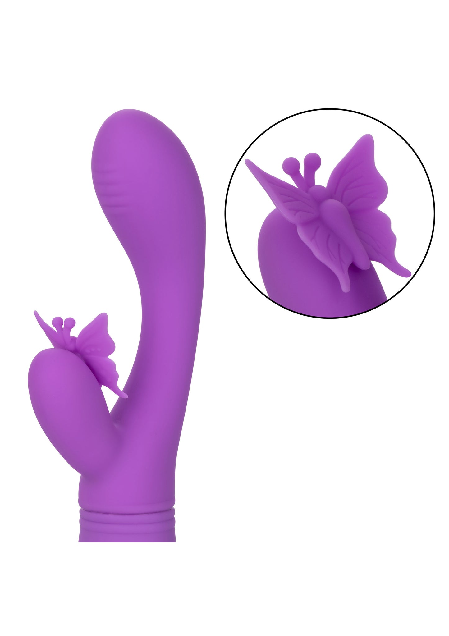 Vibratore rabbit Butterfly Kiss Flutter viola