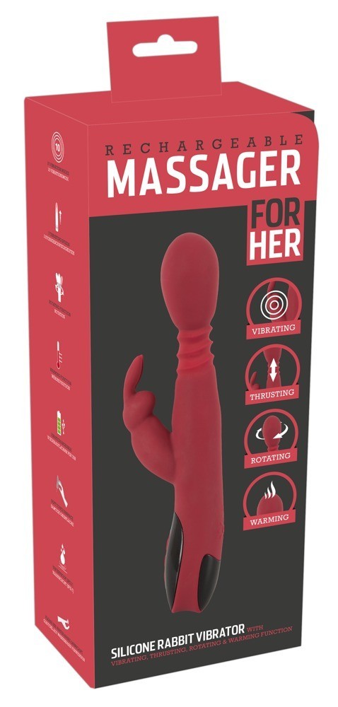 vibratore rabbit stimolatore red massager