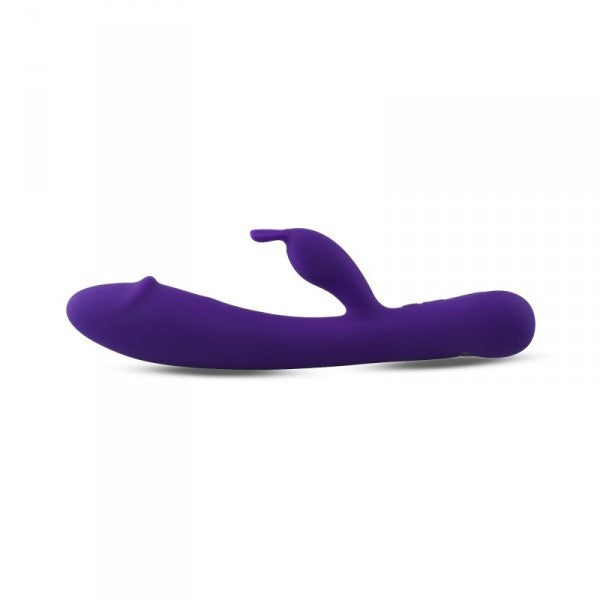 Vibratore rabbit toyz4lovers purple stimolatore in silicone