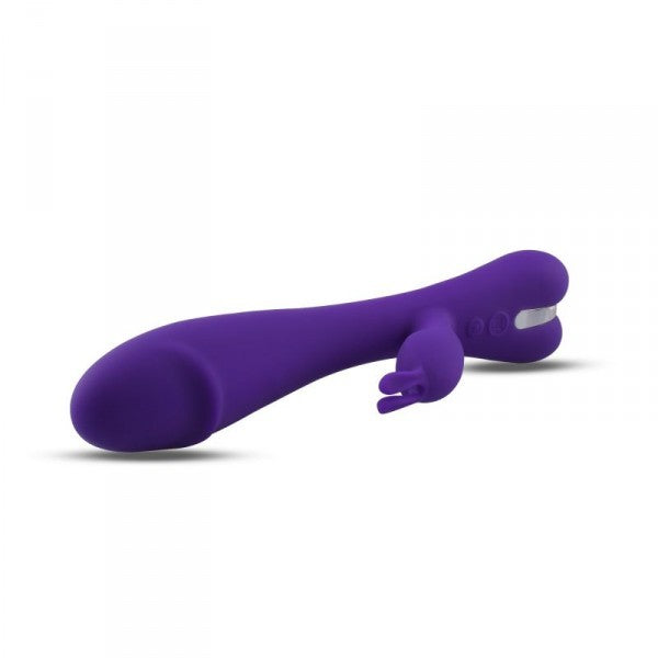 Vibratore rabbit toyz4lovers purple stimolatore in silicone