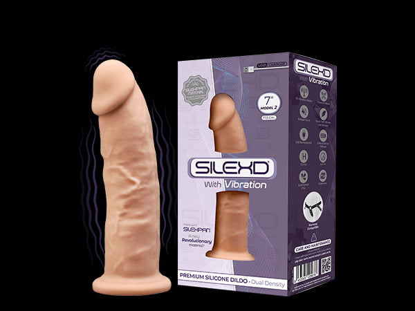 Vibratore realistico con ventosa Model 2 17.5 cm