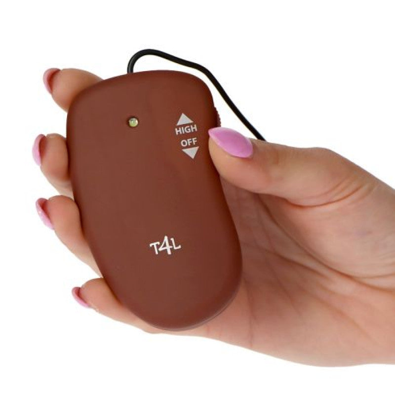 Vibratore realistico real rapture brown 7.5'' Dildo Vibrante