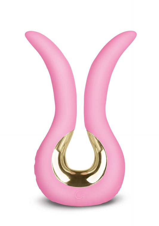 Vibratore vaginale in silicone doppio per punto G e clitoride Gvibe Mini