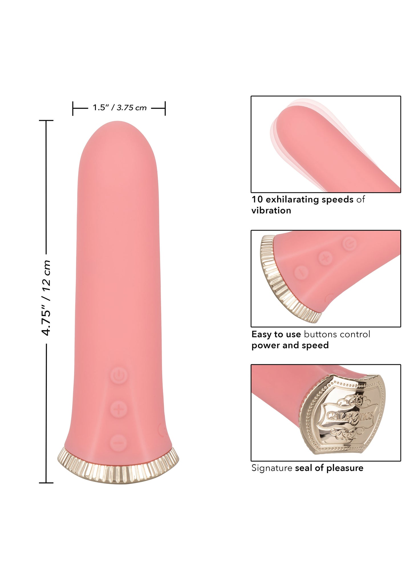Vibratore vaginale in silicone Uncorked Rosé