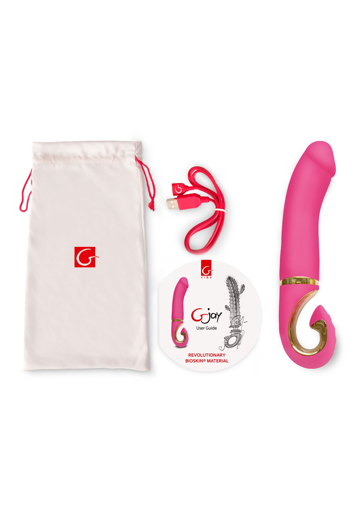 Vibratore vaginale realistico in silicone Gjay
