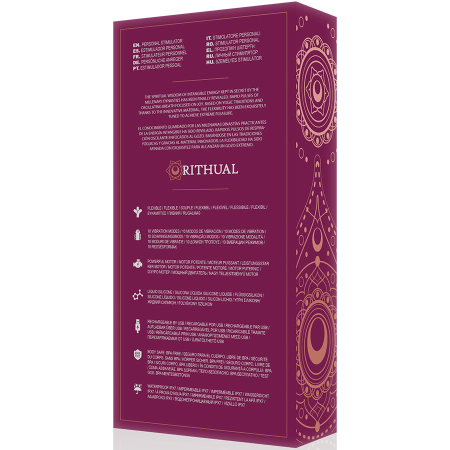 vibratore vaginale RITHUALKRIYA G-SPOT STIMULATOR RECHARGEABLE ORQUIDEA